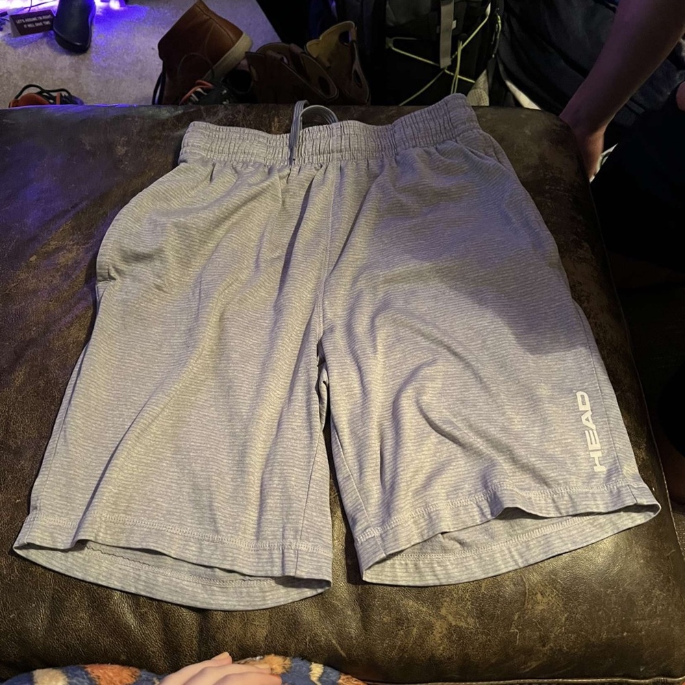Boys grey head shorts